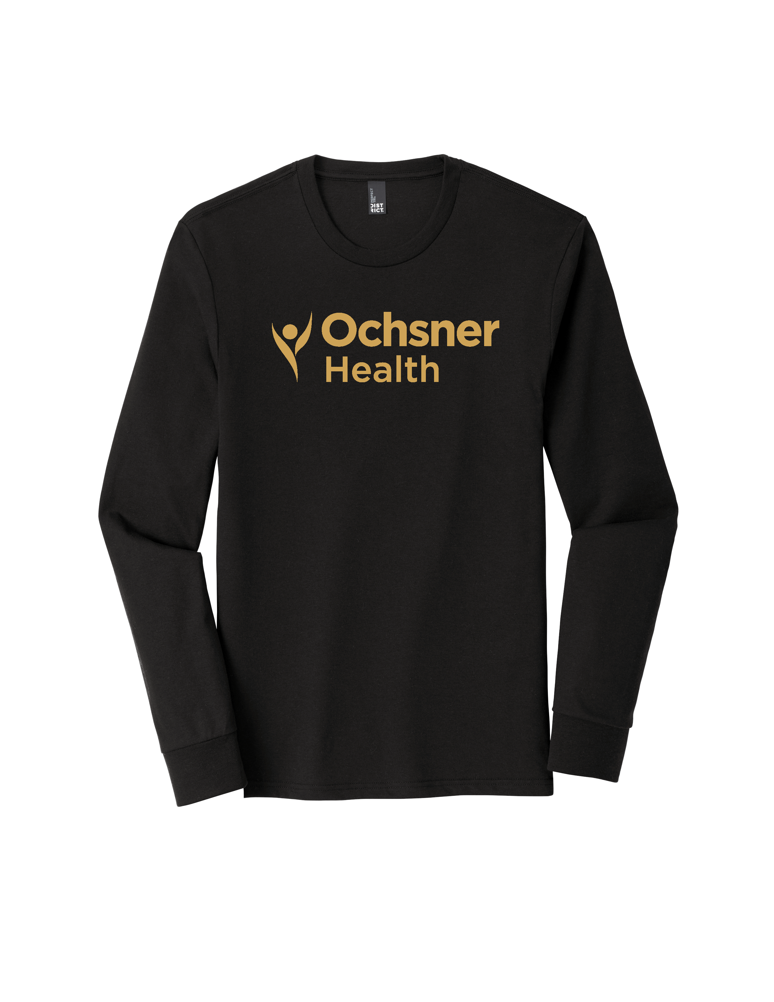 Ochsner Saints Long Sleeve Unisex T-Shirt, Black, large image number 2